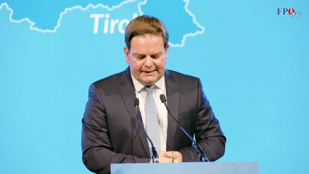Markus Abwerzger am FPÖ-Landesparteitag 2022