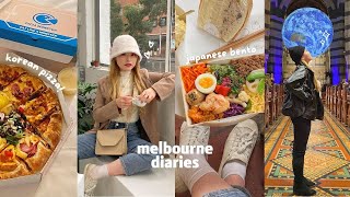 melbourne diaries 🌧 rainy days, cute coffee shops ☕️ museums + art galleries 🎨