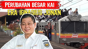 Perubahan Kereta Api Indonesia Menjadi Lebih Rapih dan Modern Oleh Pa Jonan
