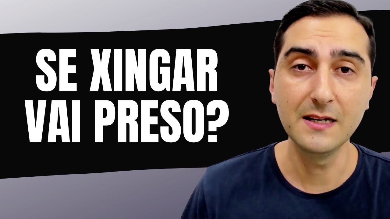 Injúria da cadeia? [SIM]  IGNORAR a INJÚRIA é um ERRO!