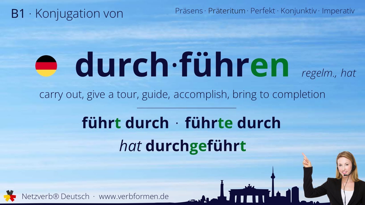 Durch Zu Führen Oder Durchzuführen