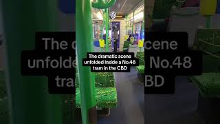 Man charged after allegedly threatening to kill tram passengers