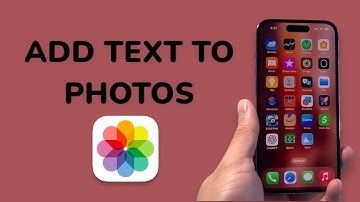 How To Add Text To Photos on iPhone?