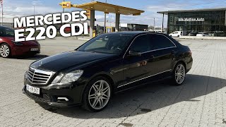 Mercedes W212 E220 CDI Day time POV Review 4K