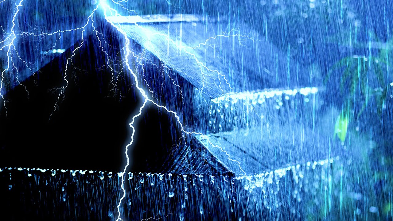 Sonido Relajante de Lluvia y Truenos | Reduce el Estrés y la Fatiga ...