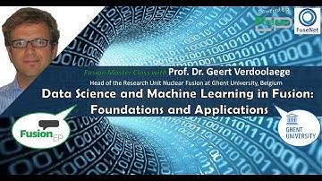 Data science and machine learning in fusion | Geert Verdoolaege