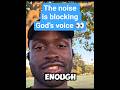 The NOISE is blocking God’s voice 👀 #god #relationship #jesuslovesyou #Jesus