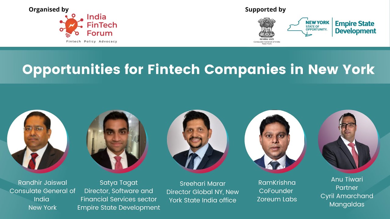 Opportunities for Fintech Companies in New York YouTube