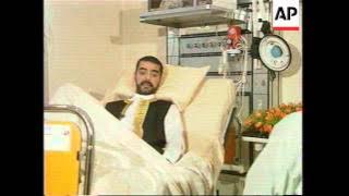 IRAQ: BAGHDAD: UDAY HUSSEIN EXPECTS TO WALK AGAIN WITHIN WEEKS