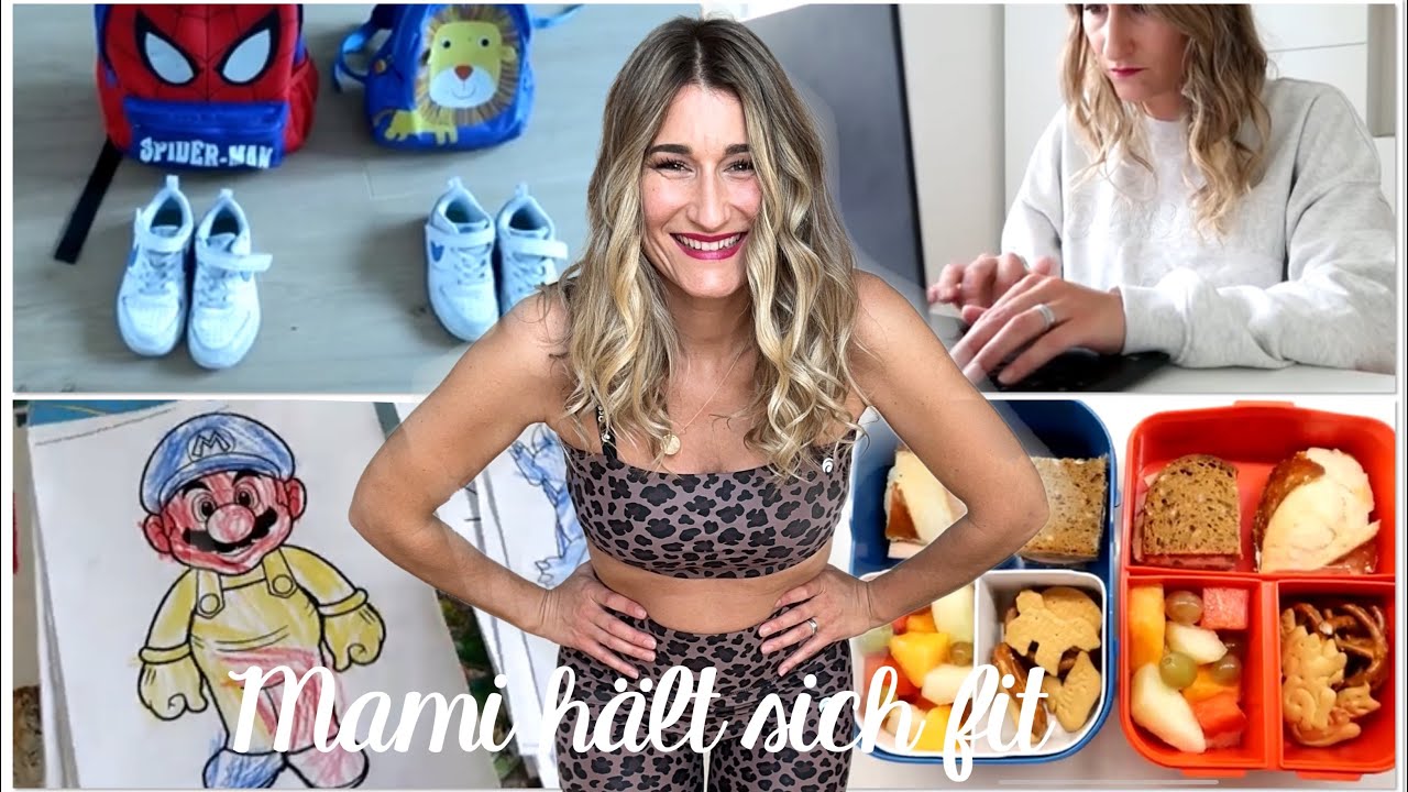 Morgen Routine und Nachmittags programm | MAMA VLOG | Mama, job, Kinder, Haushalt ...