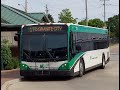 Madison County Transit (2010 Gillig BRT 40" #4015) On The#1 Riverbend to Granite City Station
