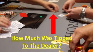Poker Dealer Tips Per Hour - I Counted