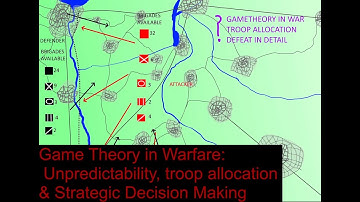 Game Theory in Warfare: Unpredictability, troop allocation & strategic decision making