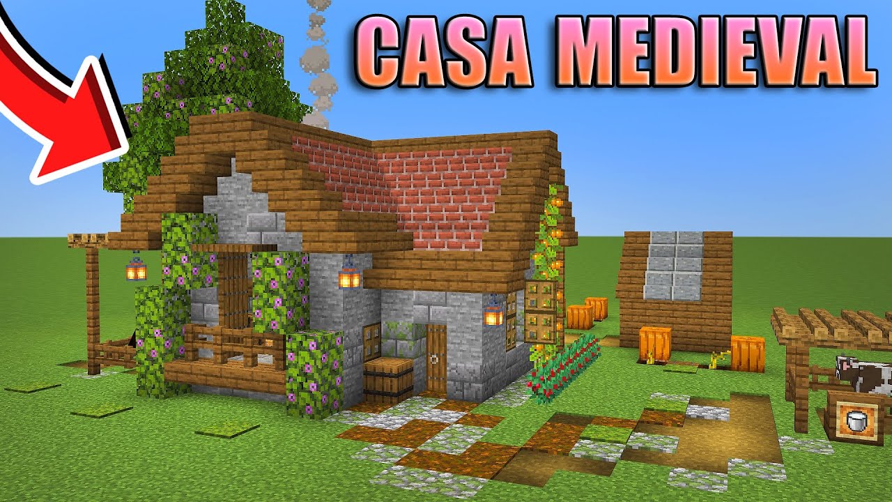 KgPlayGames on X: Quer aprender a construir essa casa medieval