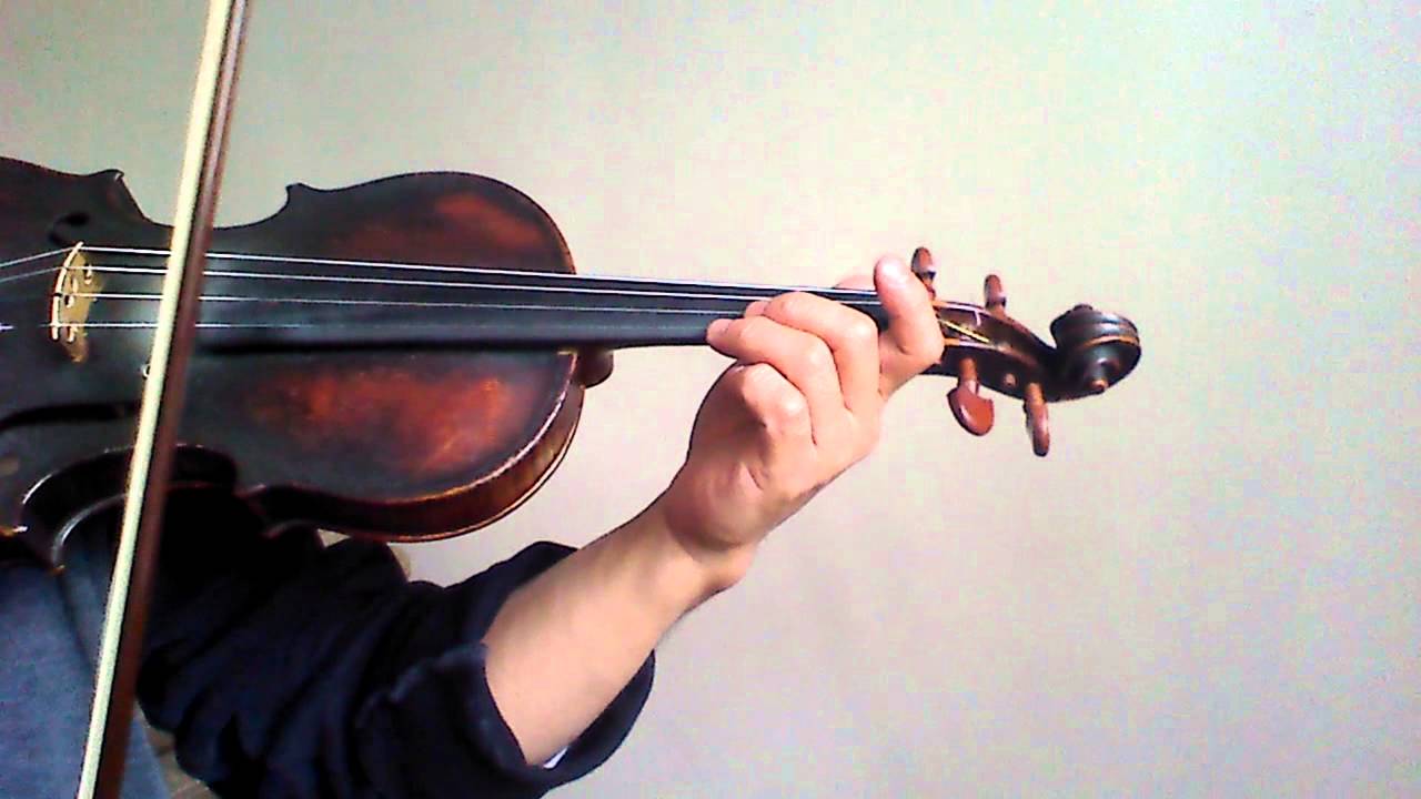 Theme from "Witches' Dance" Suzuki volume 2 #8 for slow tempo practice