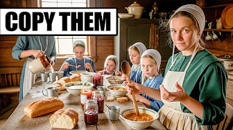 30 Traditional Amish Tricks To Feed Large Families On A Budget
