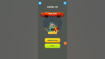 Rescue Hero pull pin puzzle Level 49 walkthrough Gameplay android Mobile