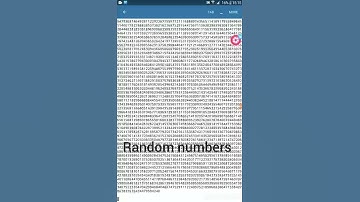 Random number generator