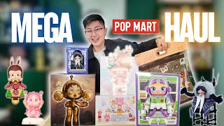 MEGA POP MART 15TH ANNIVERSARY HAUL 😱 WEDNESDAY SKULLPANDA, MEGA DIMOO, BUZZ LIGHTYEAR, WUJIAN'AN