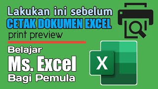How to display print preview in Excel 2010