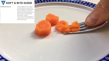 IDDSI Food Level Testing (Level 6 Soft and Bite-sized)