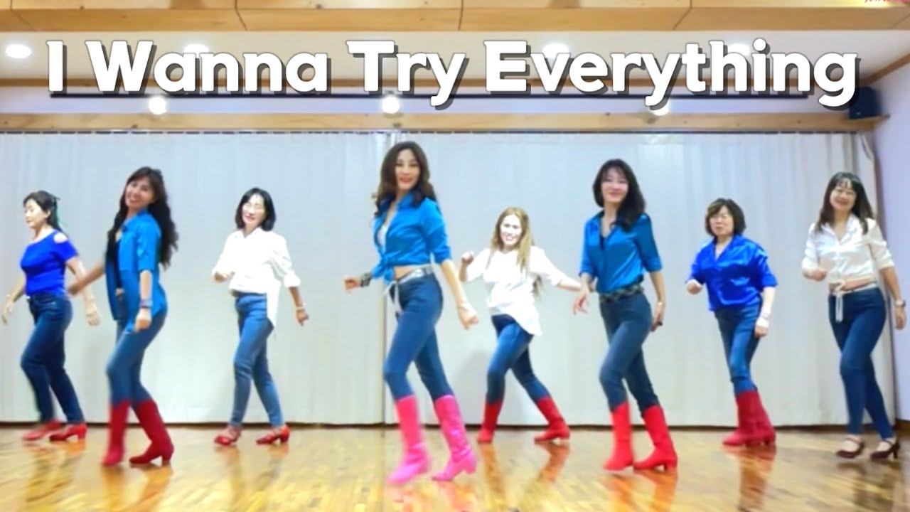 I Wanna Try Everything Linedance/ Intermediate/ 아이 워너 트라이 에브리씽 라인댄스/ JLDK