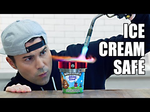 ⁣Unbreakable Ice Cream Safe