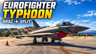 Eurofighter Typhoon over Croatia