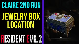 Jewelry Box Location (2nd Run) | RESIDENT EVIL 2 REMAKE