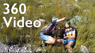 Massive Crash in 360 Degree Video - Absa Cape Epic 2017 Stage 1