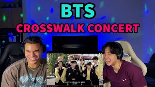 Download Mp3 BTS Performs a Concert in the Crosswalk