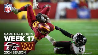 Thumbnail for Atlanta Falcons vs. Washington Commanders Game Highlights | 2024 Week 17