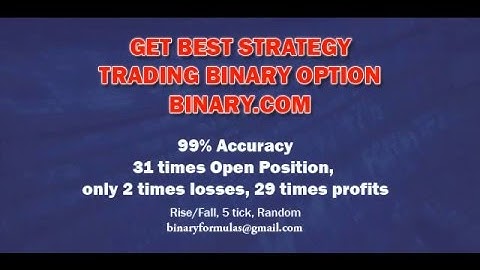 Trading strategy binary.com rise fall random 50, accuracy 99%