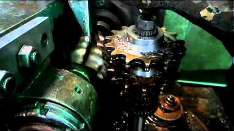 Gia công bánh răng - xọc bao hình