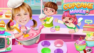 Cupcake Maker! Rainbow Chef Gameplay Walkthrough Part 1 screenshot 2