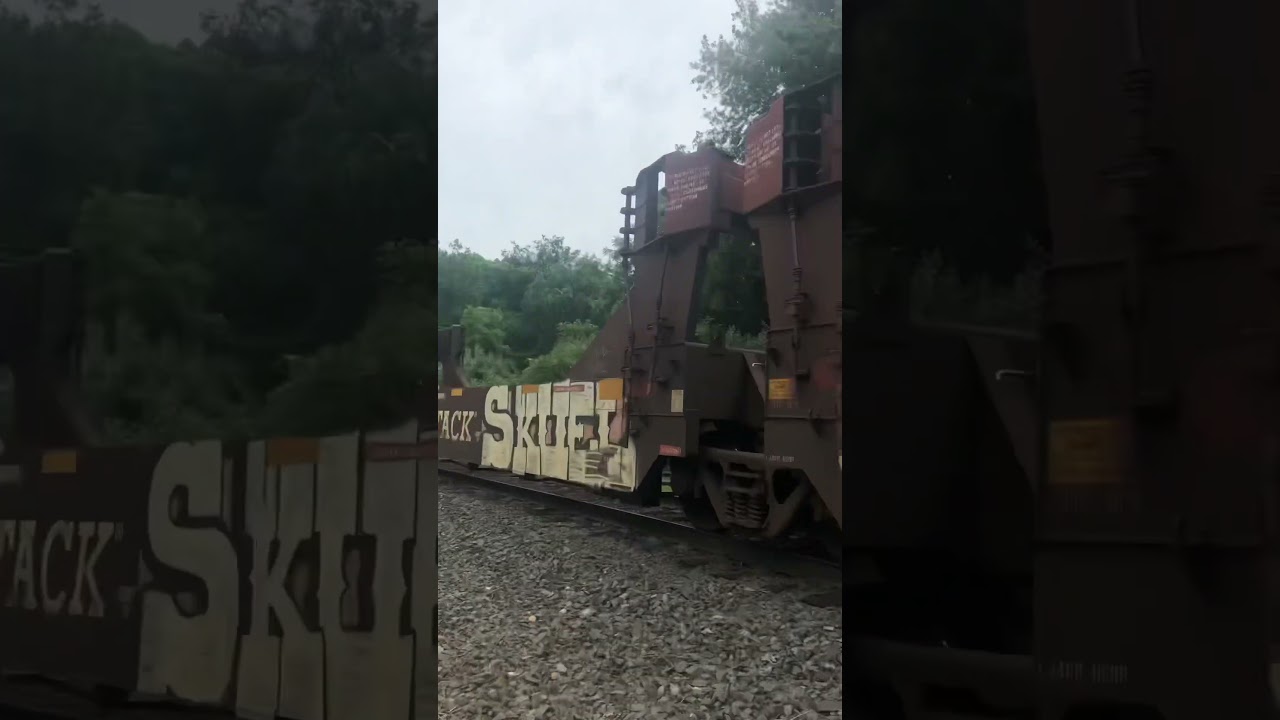 Twin stack well cars