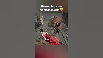 His own traps are his biggest opps #dbd #deadbydaylight #dbdshorts