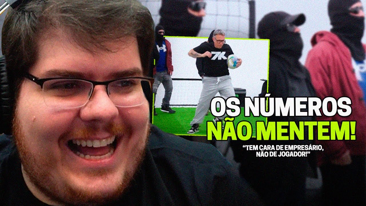 CASIMIRO REAGE: QUEM É O JOGADOR PROFISSIONAL? FEAT. CRAQUE NETO | Cortes do Casimito