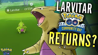 LARVITAR COMMUNITY DAY CLASSIC Teased!!  Pokémon GO's First Community Day of 2023!?