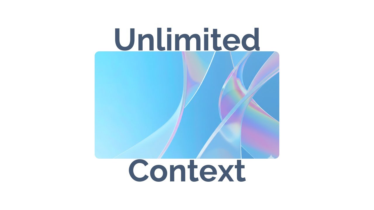 Infinity Context How to Have an In-Depth Conversation with AI With Infinite Context ...