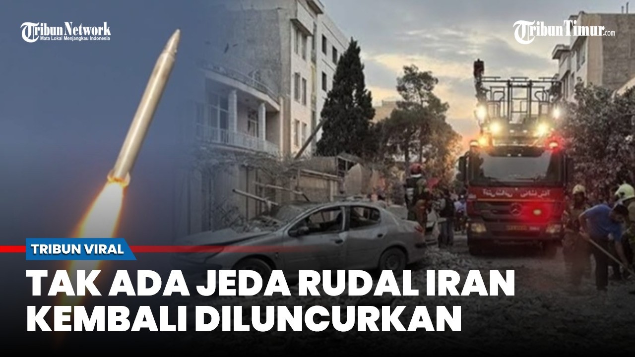 IRGC Luncurkan Serangan Besar! Rudal Canggih Iran Hantam Target Israel dan Pangkalan AS