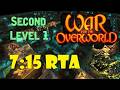 War for the Overworld Heart of Gold Campaign Level 1 Murkmud - The Wizard Any% 7:15 RTA 10:53 IGT