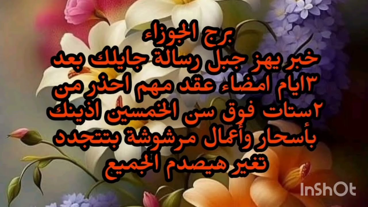 برج الجوزاء 👉 خبر يهز جبل رسالة جايلك بعد ٣ايام امضاء عقد مهم احذر من ٢ستات فوق سن الخمسين 