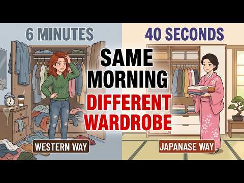 You've Been Standing In Front of Your Closet for 6 Minutes. Japan Fixed This Decades Ago