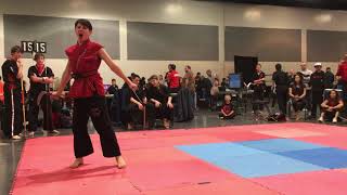 Luc Simpson creative weapon form - Compete Internationals 2018