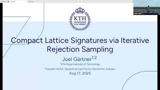 Best Paper - talk 1/3 (Crypto 2025)