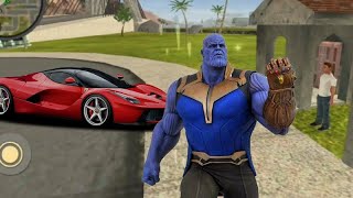 Thanos Rope Hero: Vice Town Superhero Fighting Android Gameplay screenshot 2