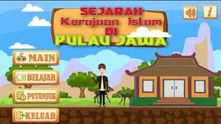 GEMASTIK 14 Aplikasi Permainan - Jagoan Gaming - Sejarah Kerajaan-Kerajaan Islam Di Pulau Jawa screenshot 1