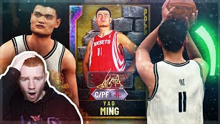 Galaxy Opal *GOAT* YAO MING is a GLITCH!! Best CARD in the GAME! (NBA 2K20 MyTeam)