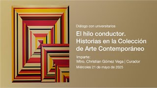 Diálogo con universitarios: El hilo conductor. Historias en la Colección de Arte Contemporáneo